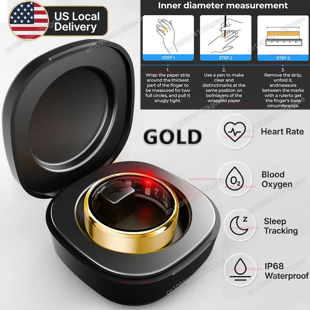 Ola Esporte Smart Ring Monitors Heart Rate Blood Oxygen And Sleep Data