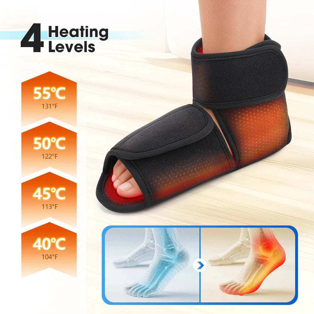 Moajaza Wireless Air Pressure Foot Massager With Electric Heating