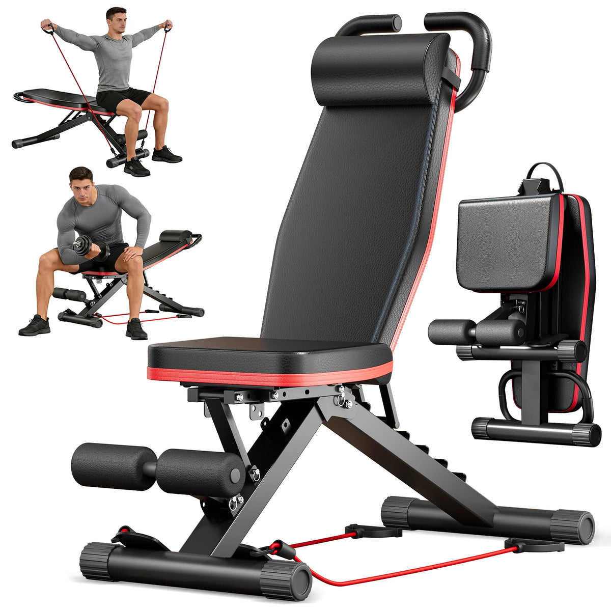 Pre Assembled Multi Functional Foldable Dumbbell Weight Bench