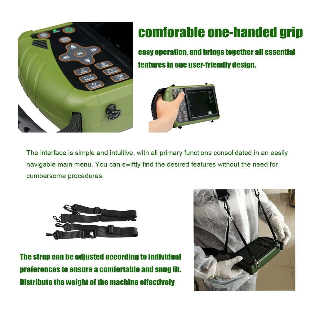 Dawei Portable Veterinary Ultrasound Scanner With Probe For Pregnancy