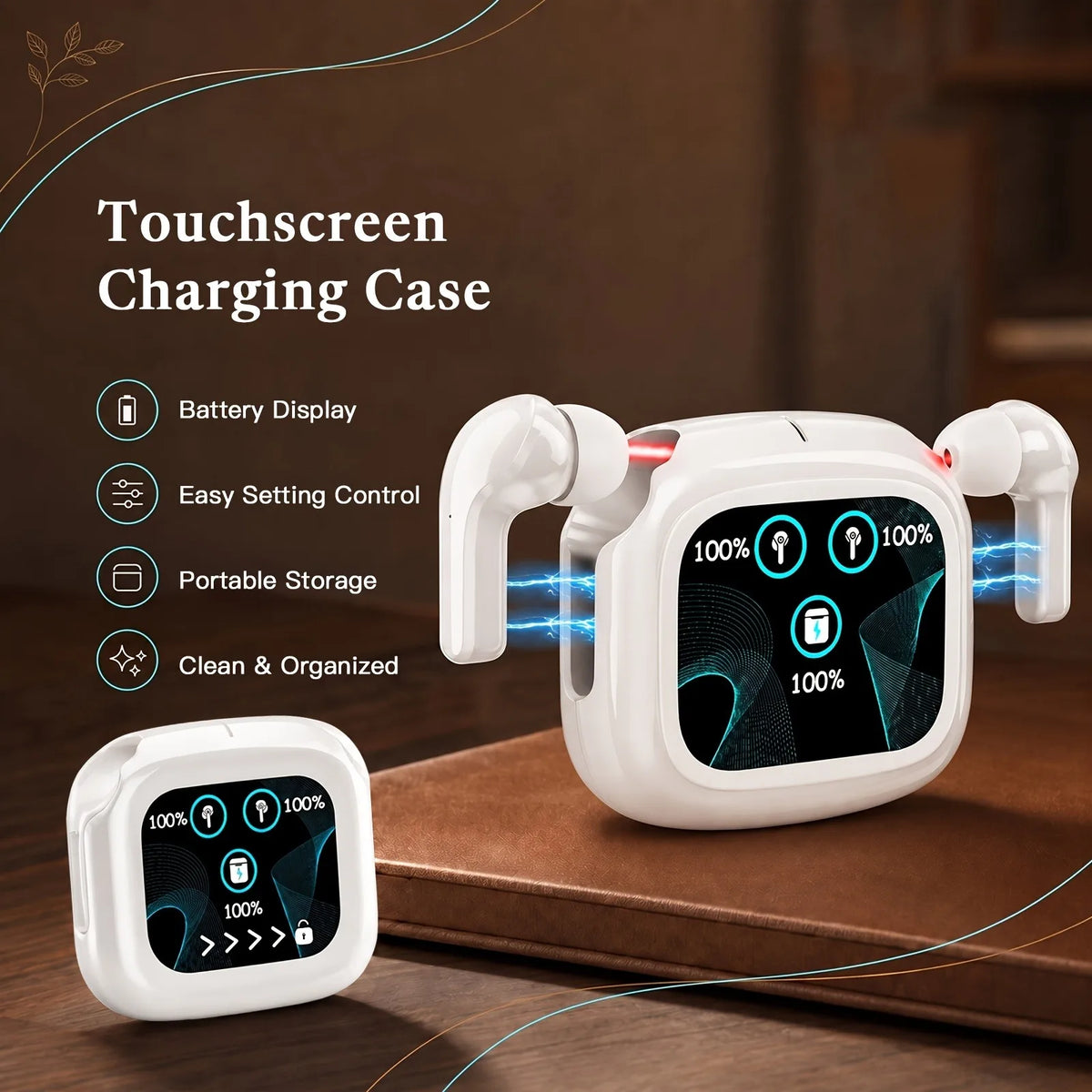 KTS Cordless Red Light Ear Care And Therapy Device