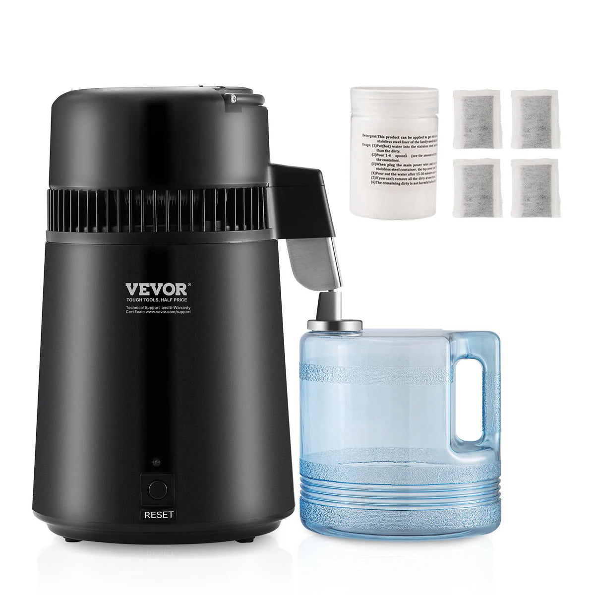SucceBuy Countertop Water Distiller And Pure Water Purifier for Home Use