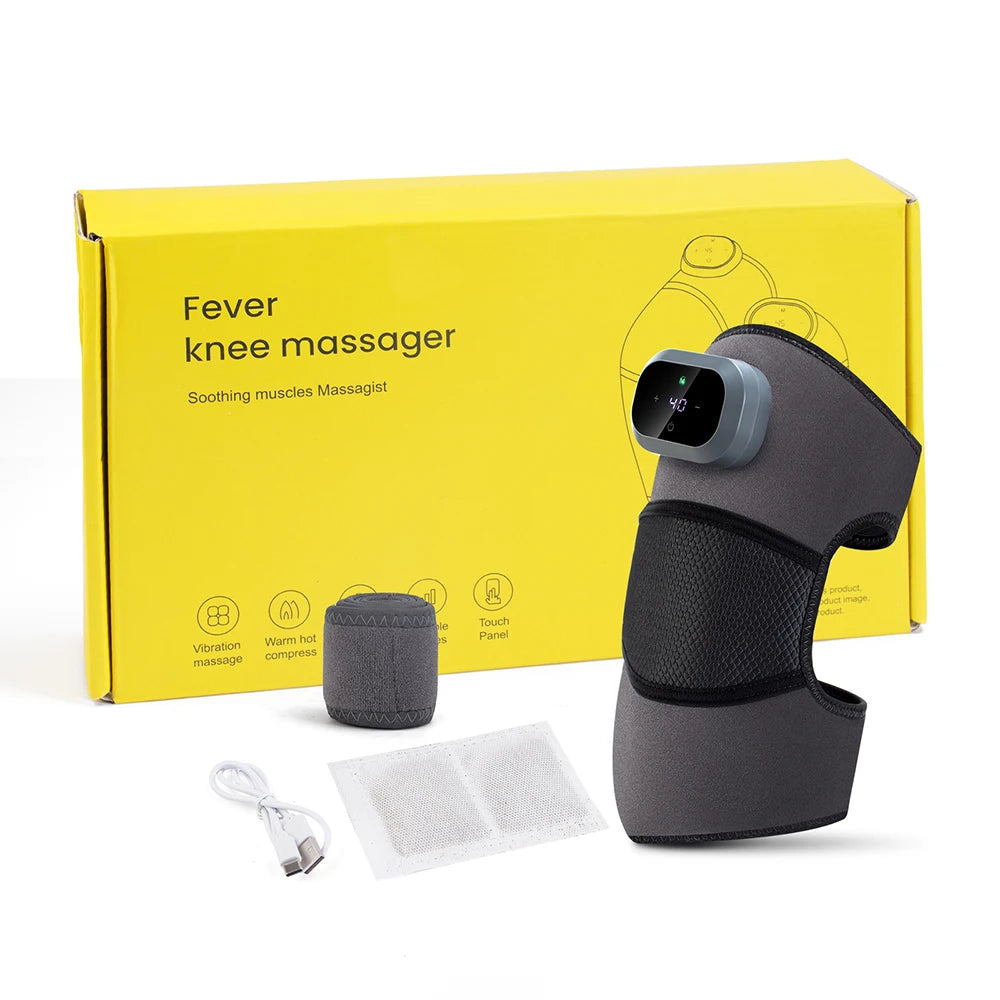 Foreverlily Heated Knee Massager With Vibration And Hot Compress