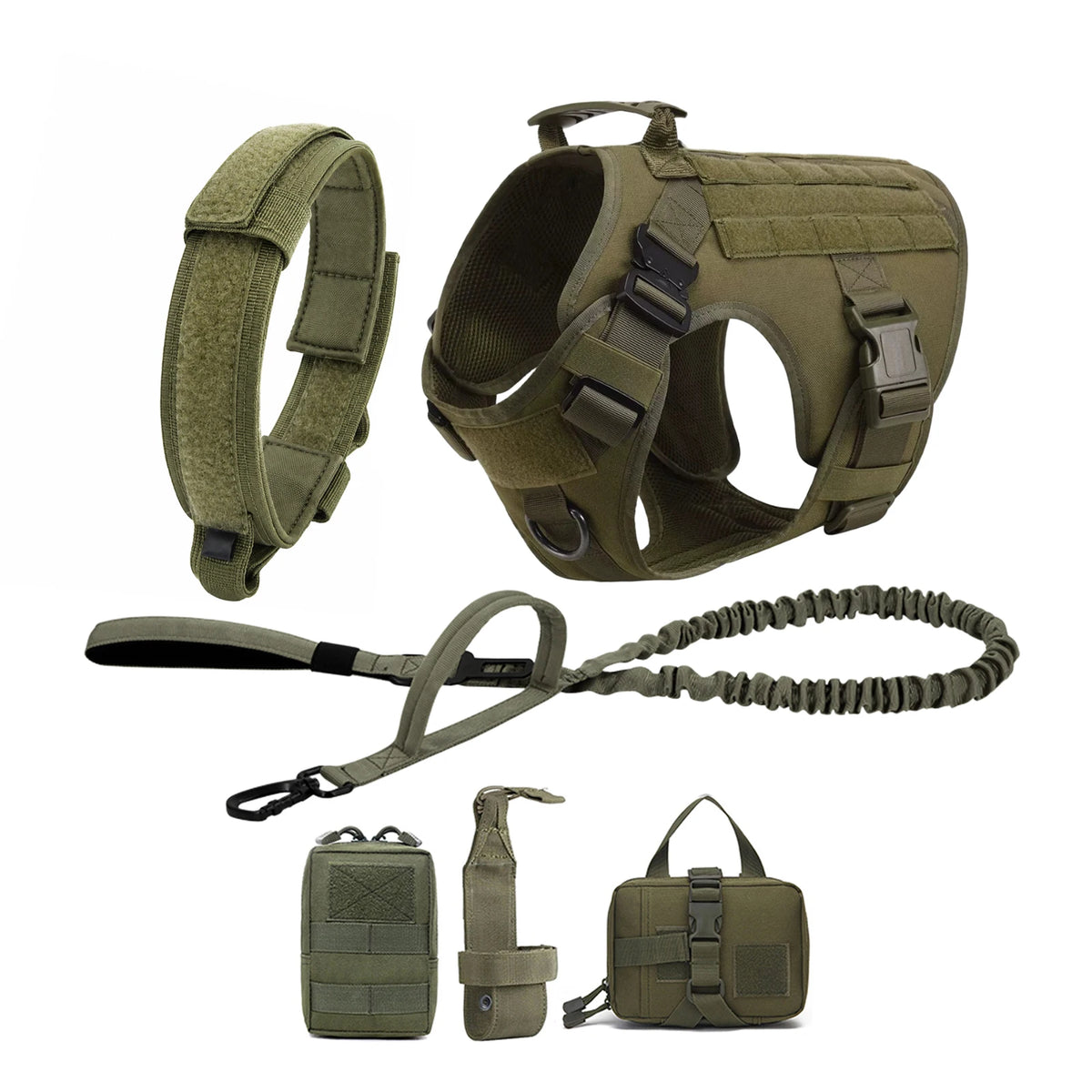 Petravel Premium Tactical Padded Utility Dog Harness Vest