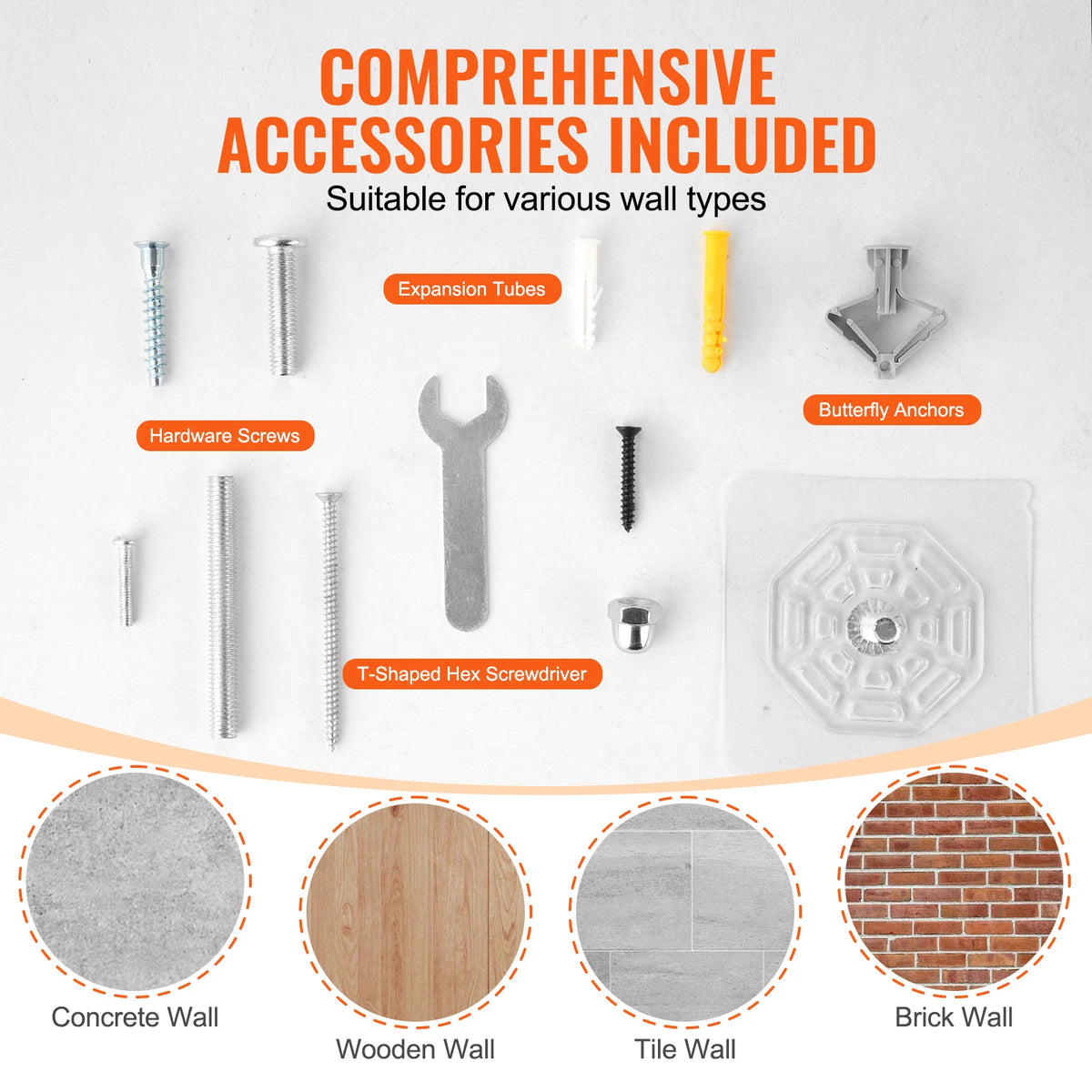 SucceBuy Wall Mounted Cat Shelves With Durable Wood Perches