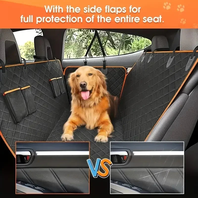 Waterproof Dog Car Seat Cover Hammock With Nonslip Back Protection