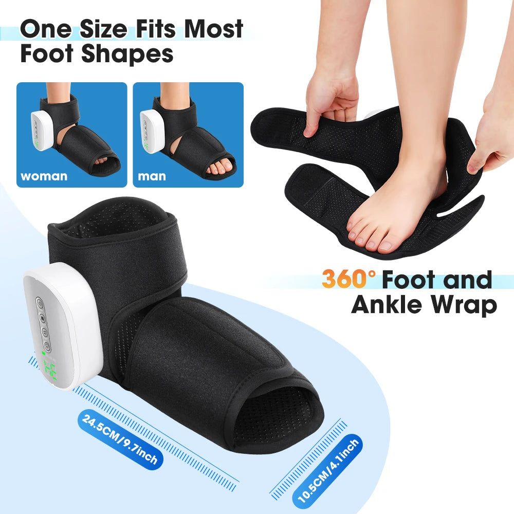 Moajaza Wireless Air Pressure Foot Massager With Electric Heating