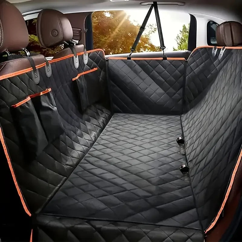 Waterproof Dog Car Seat Cover Hammock With Nonslip Back Protection
