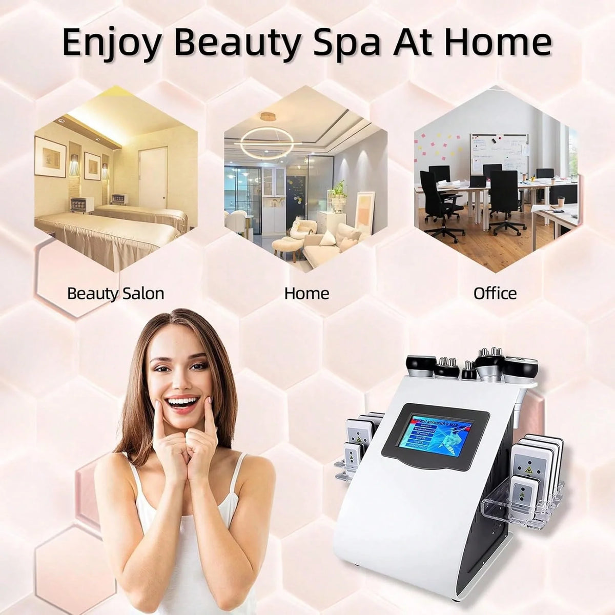40K Cavitation Beauty Device For Skin Tightening And Body Contouring