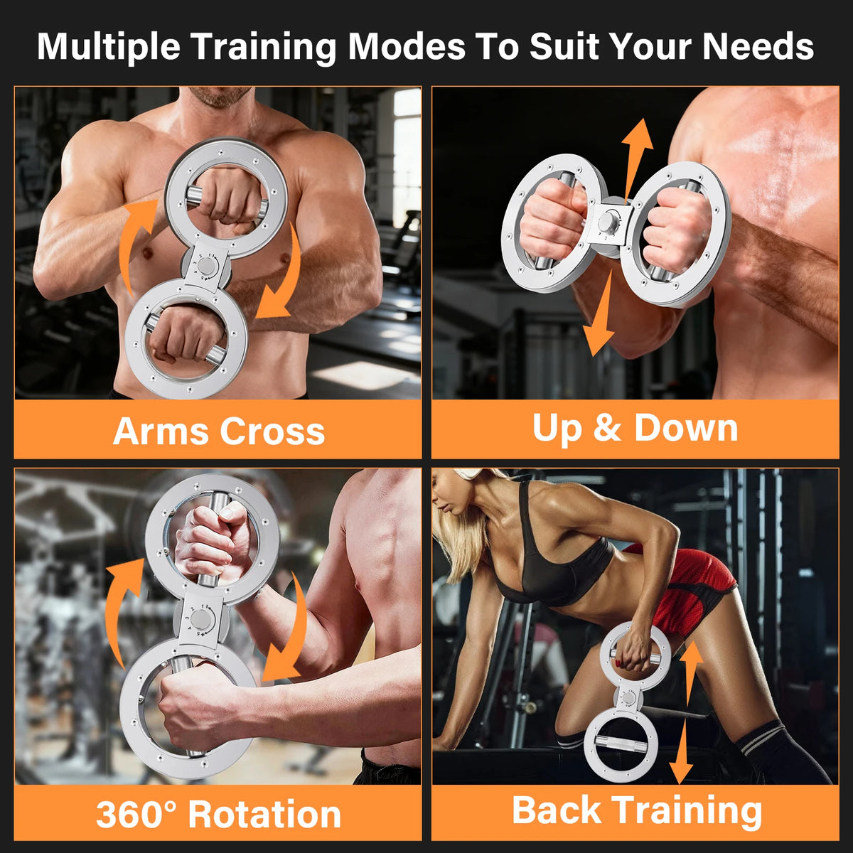 Adjustable Rotator Machine Grip Strength Trainer For Forearms