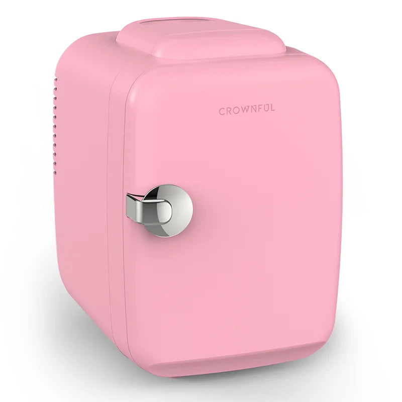 Crownful Beauty Skincare Mini Fridge With Cooling And Heating