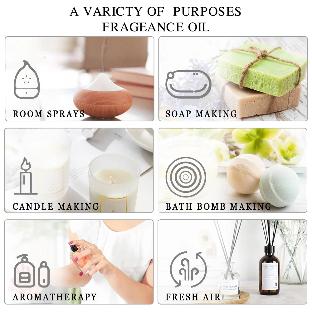Mayjam Natural Pure Essential Oils Aromatherapy Collection Kit