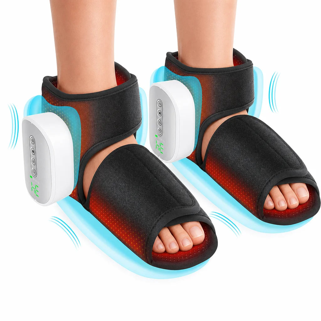Moajaza Wireless Air Pressure Foot Massager With Electric Heating