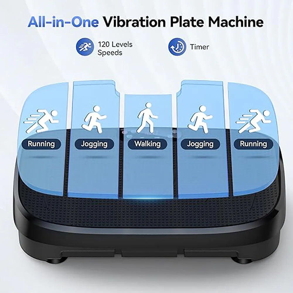 HTM Whole Body Vibration Plate Fitness Exercise Trainer