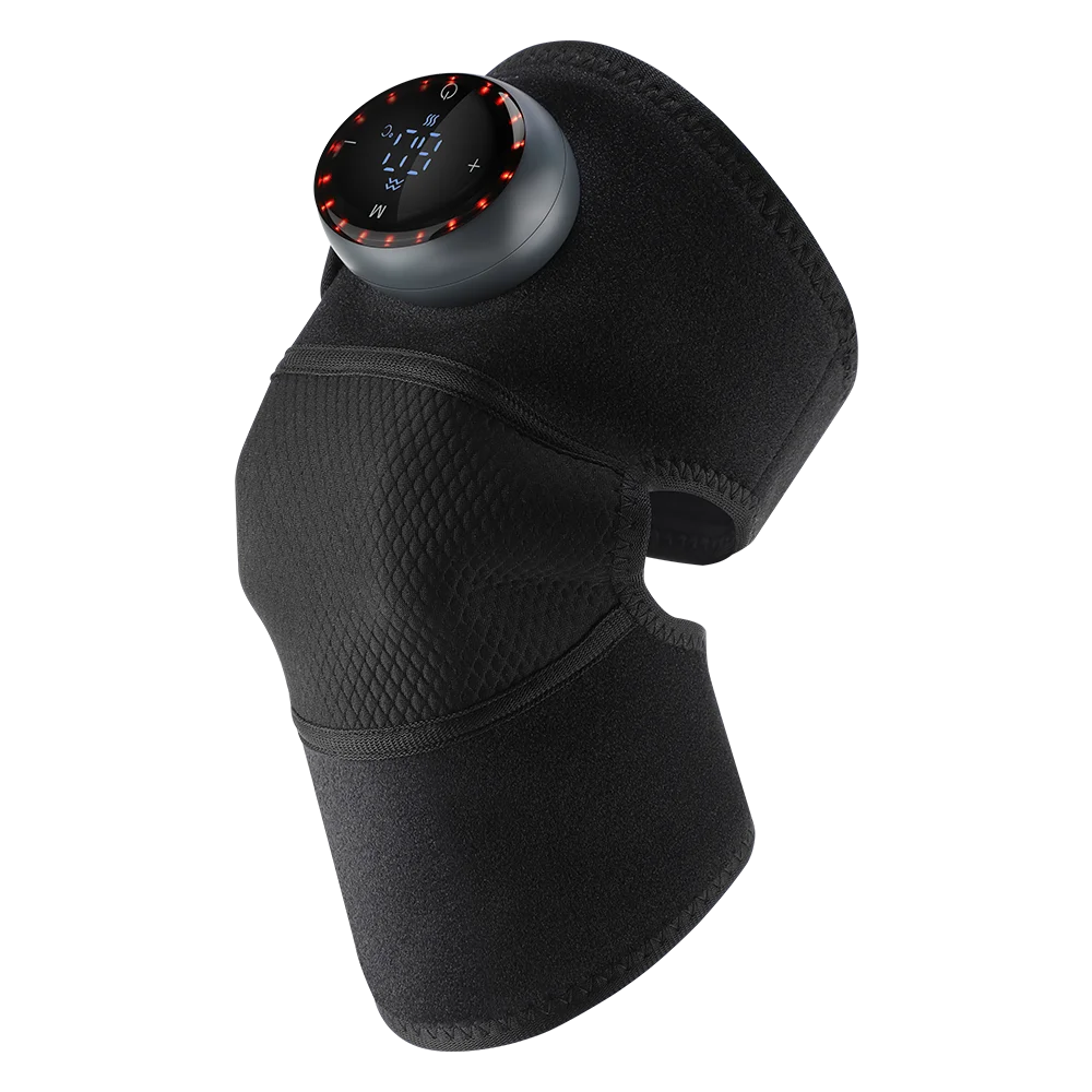 Hailicare Graphene Heated Knee Brace With Adjustable Massage