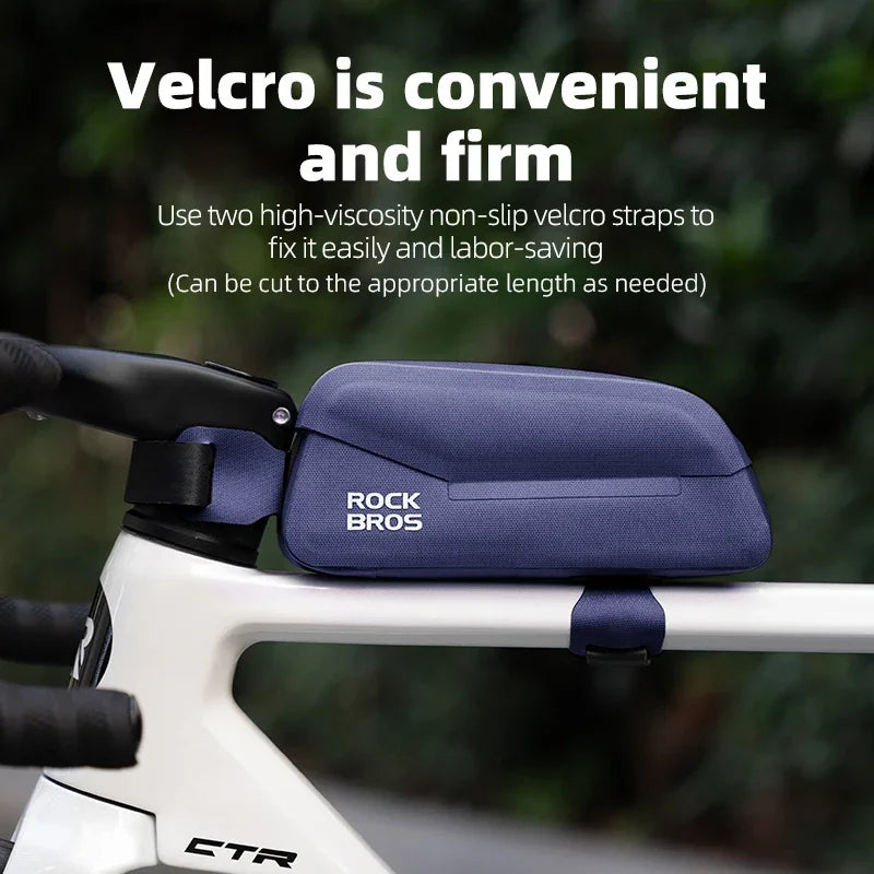 RockBros Magnetic Waterproof Top Tube Bag For Mountain Bikes