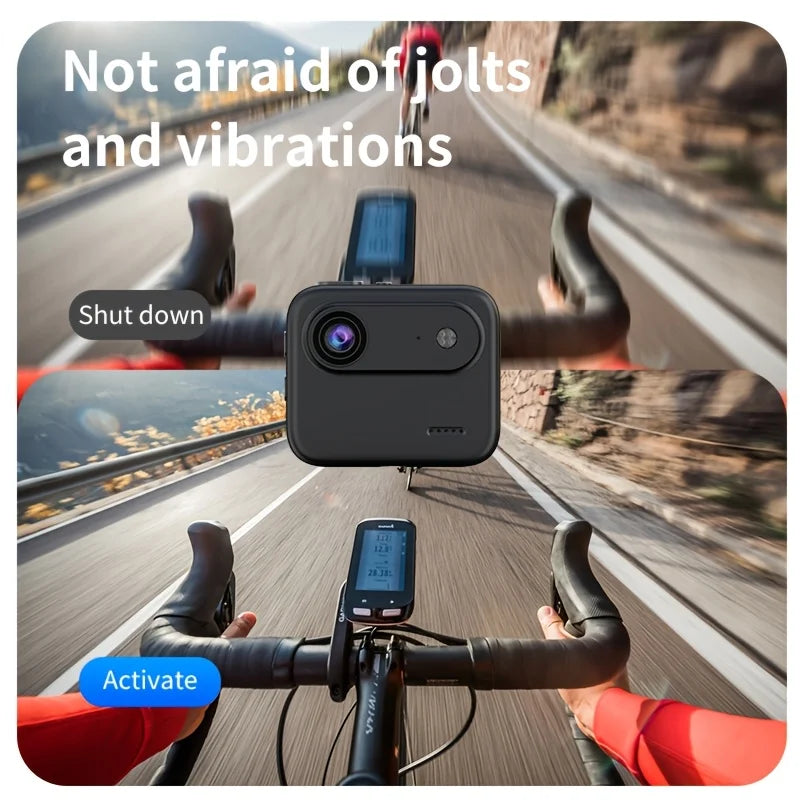 4K Flip Screen Action Camera With Anti Shake Stability