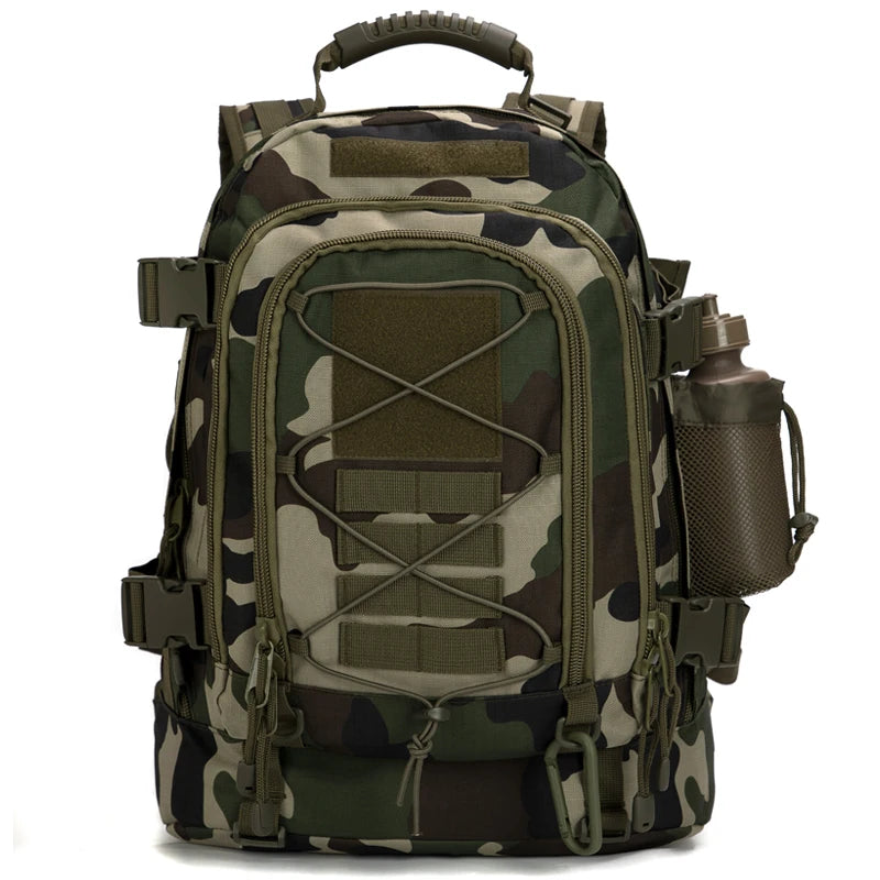 LQARMY Durable Nylon Tactical Backpack For Outdoor Hiking And Camping