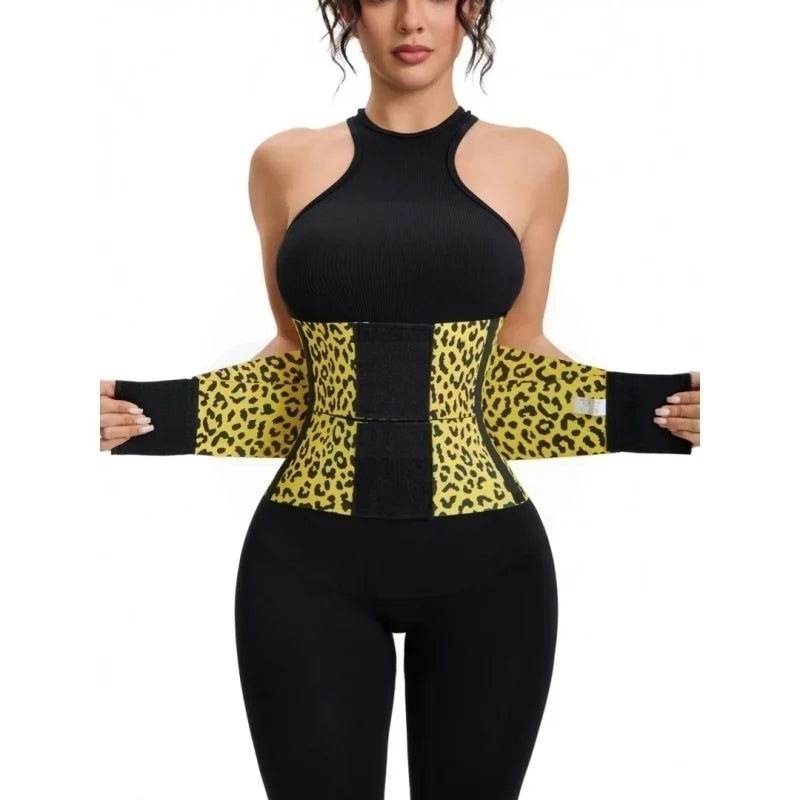 Women Double Compression Waist Trainer Tummy Control Body Shaper