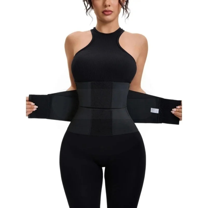Women Double Compression Waist Trainer Tummy Control Body Shaper