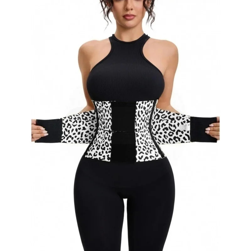 Women Double Compression Waist Trainer Tummy Control Body Shaper