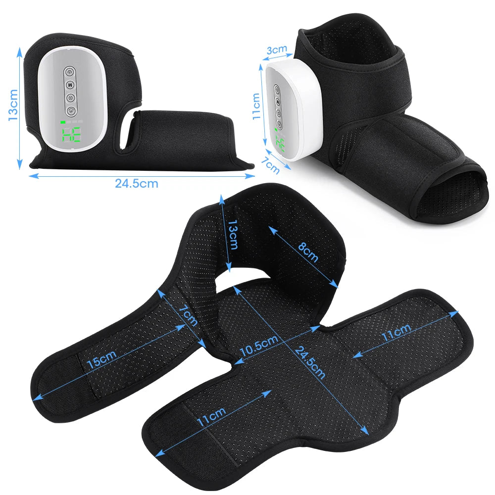 Moajaza Wireless Air Pressure Foot Massager With Electric Heating