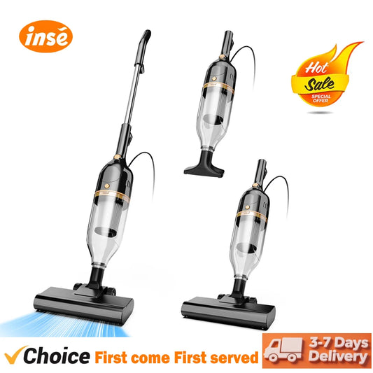INSE R7 Corded Vacuum Cleaner for Floors and Pet Hair
