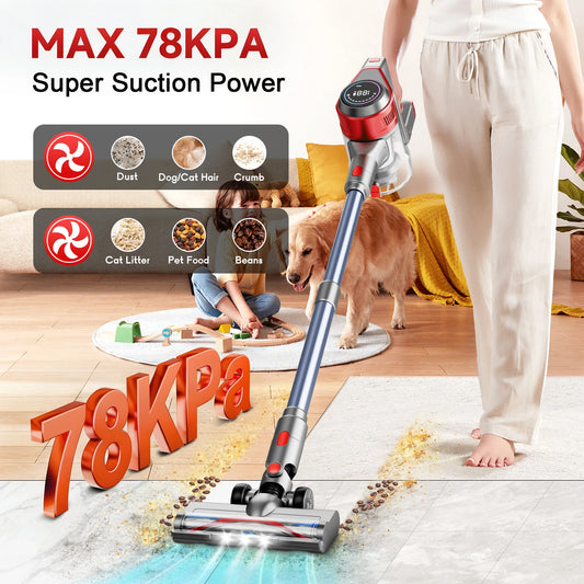Honki Cordless Vacuum Cleaner With HEPA Filter For Pet Hair