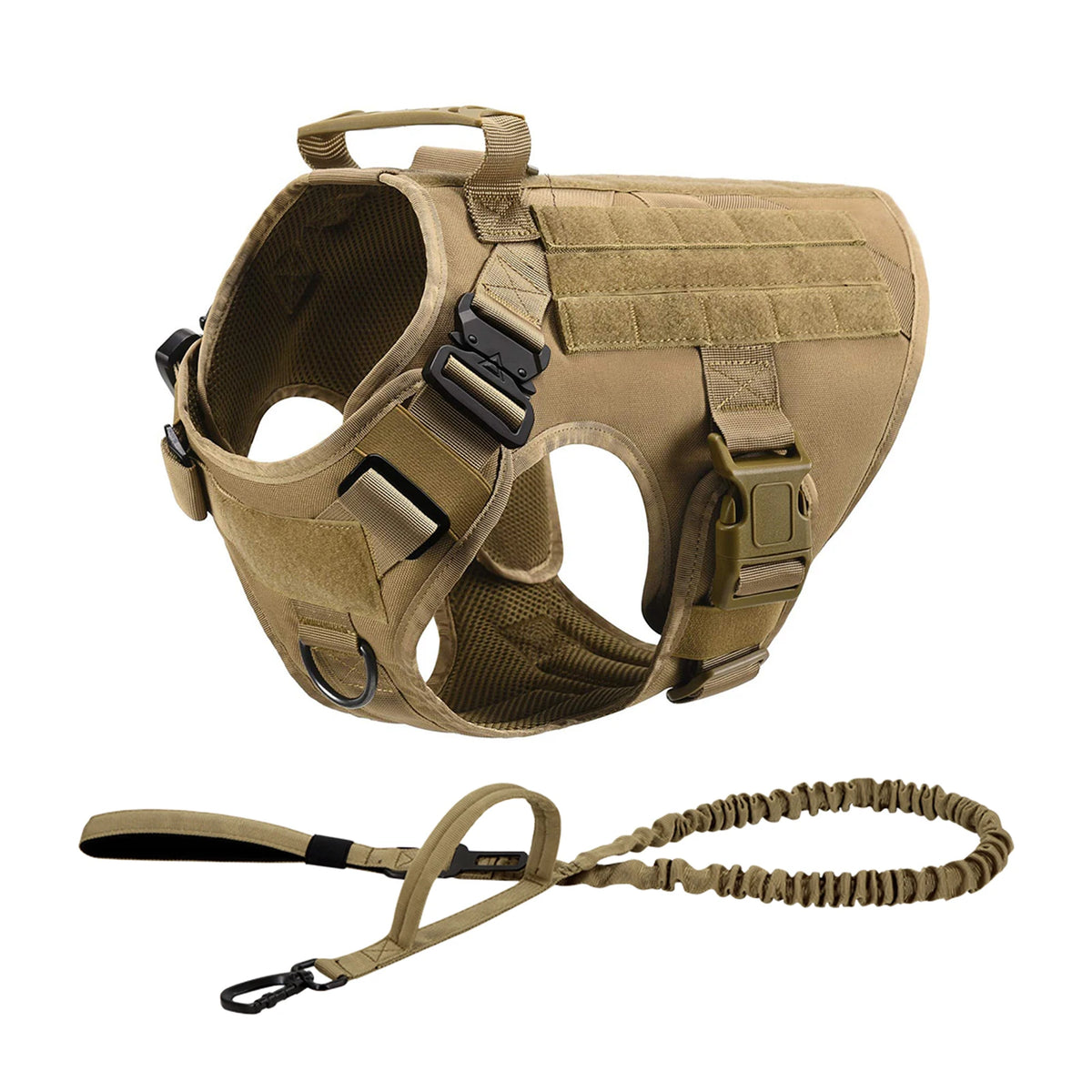 Petravel Premium Tactical Padded Utility Dog Harness Vest