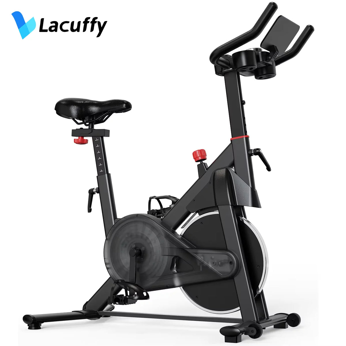 Lacuffy 32 Level Magnetic Resistance Indoor Cycling Exercise Bike