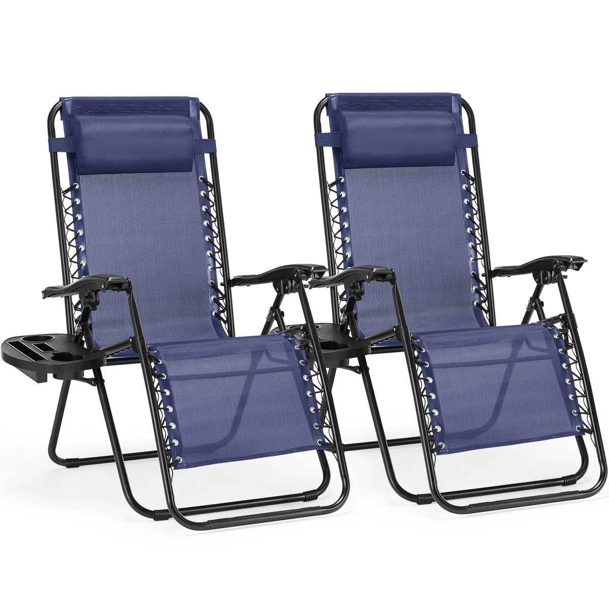 JHK Zero Gravity Recliner With Cup Holder For Outdoor Relaxing