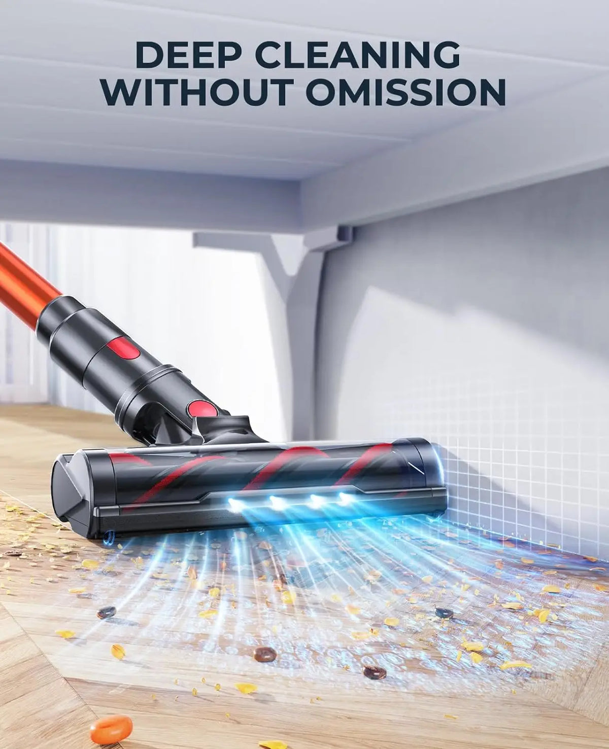 LARESAR Elite 8 Handheld Cordless Vacuum With HEPA Filter