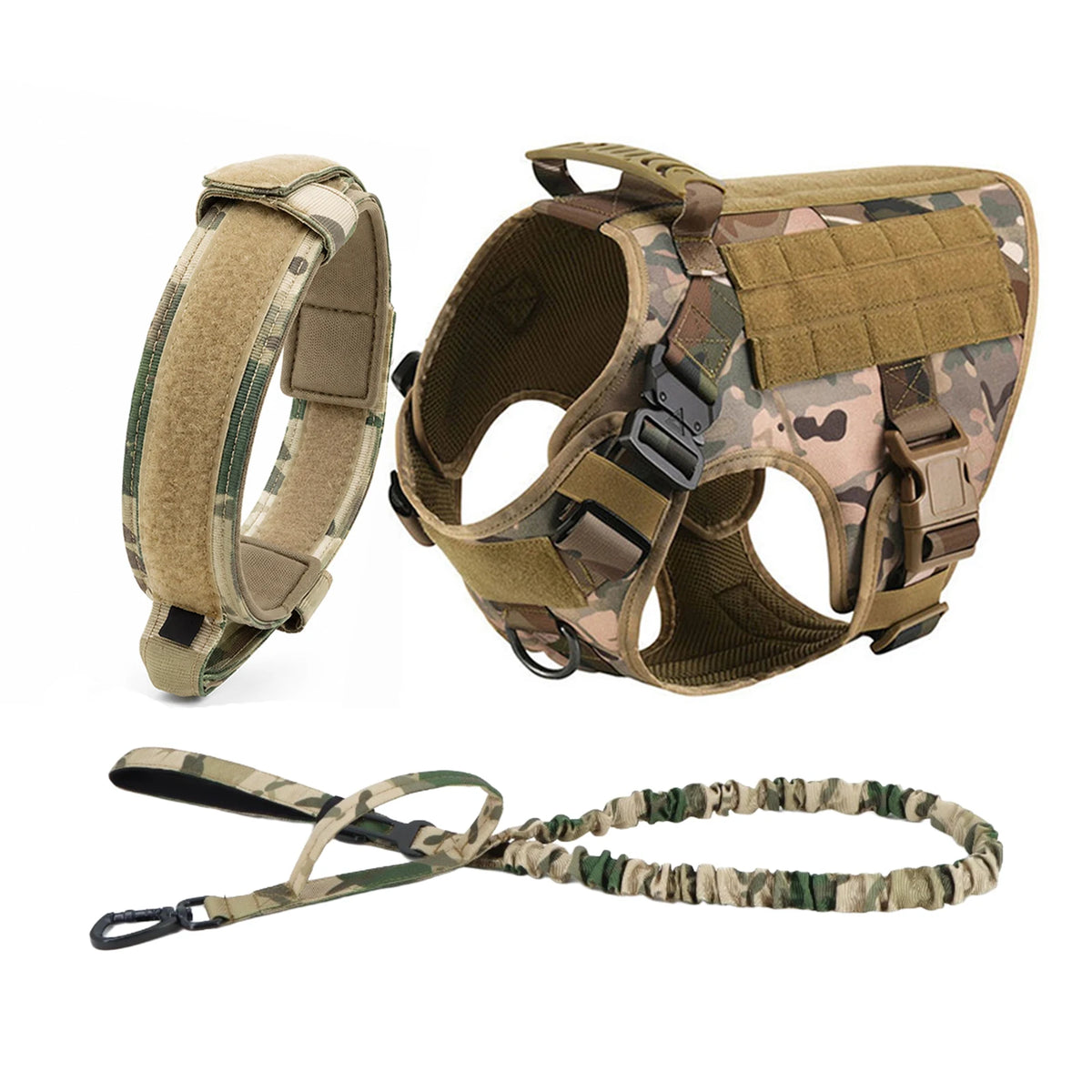 Petravel Premium Tactical Padded Utility Dog Harness Vest