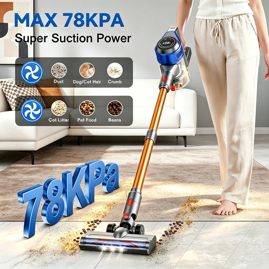 Honki Cordless Wet And Dry Handheld Vacuum Cleaner Led Filter