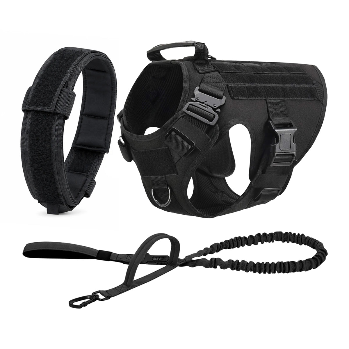 Petravel Premium Tactical Padded Utility Dog Harness Vest