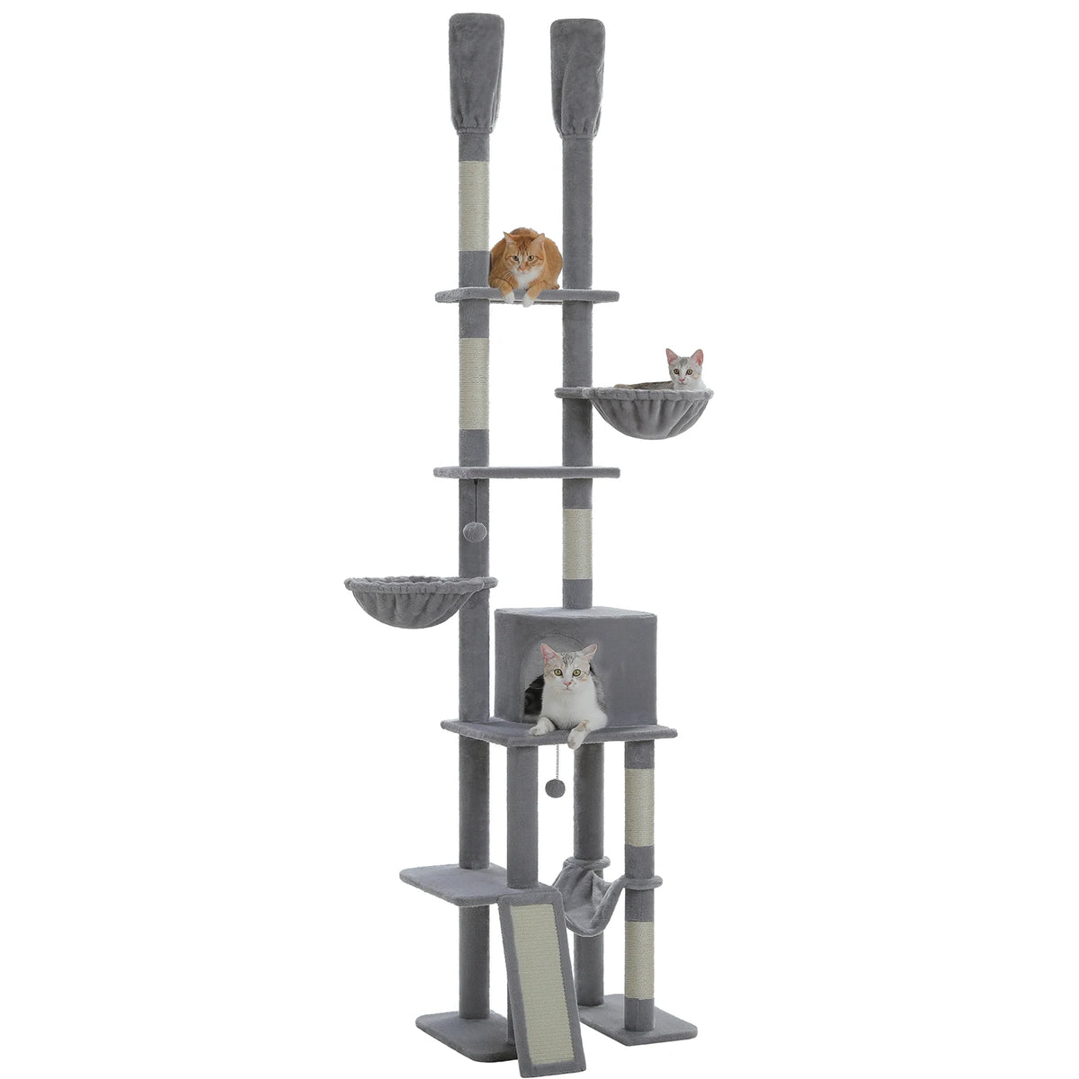 PAWZ Road Cactus Cat Tree Floor To Ceiling Tower
