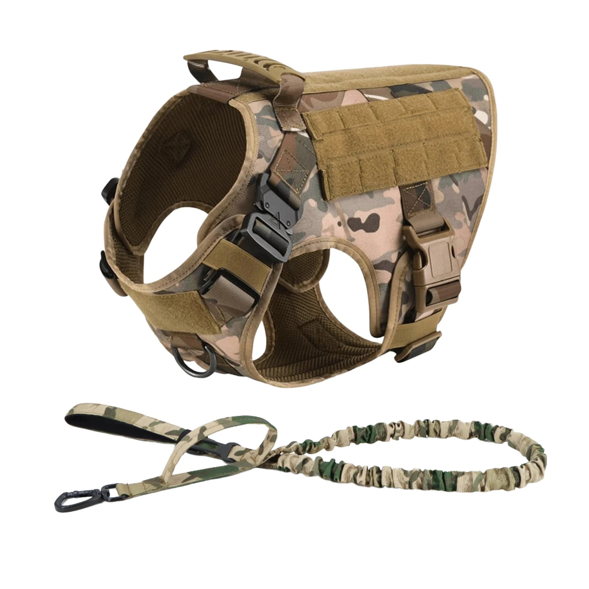 Petravel Premium Tactical Padded Utility Dog Harness Vest