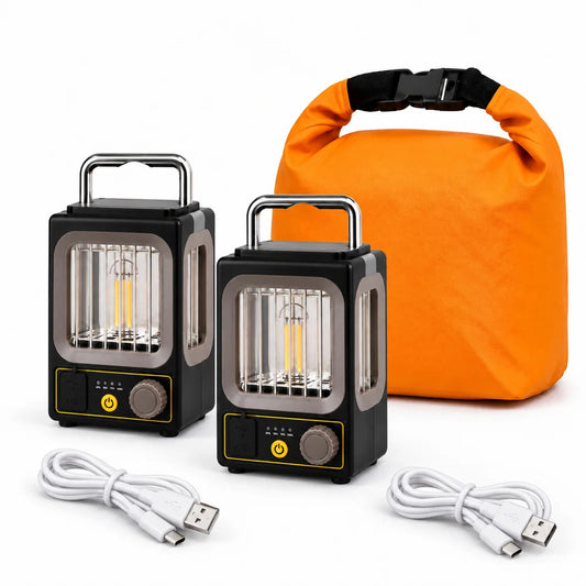 Zoe Rechargeable Solar Camping Lantern With Adjustable Brightness