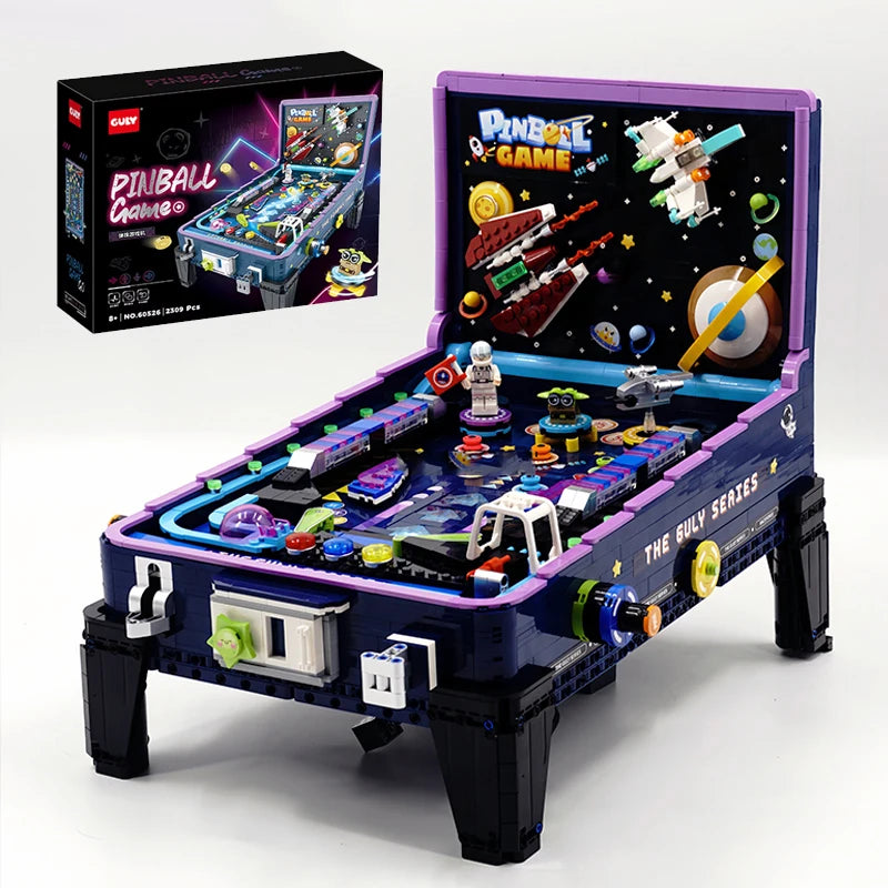 Creative Pinball Table Construction Toy Educational Brick Building Set