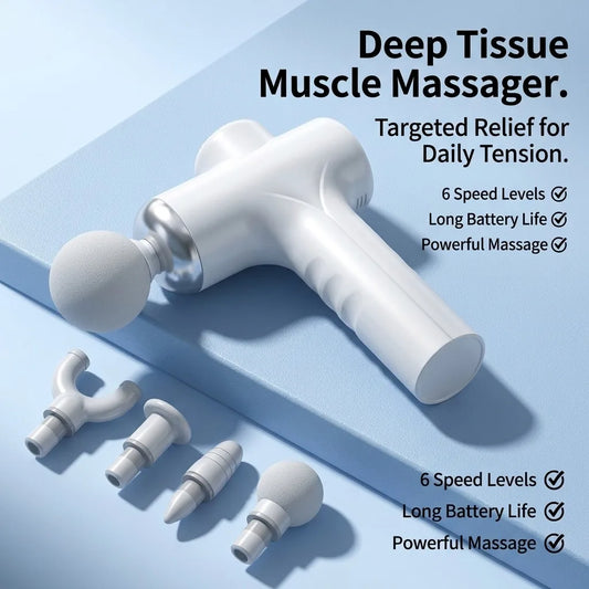 Professional Deep Tissue Percussion Massage Gun For Recovery