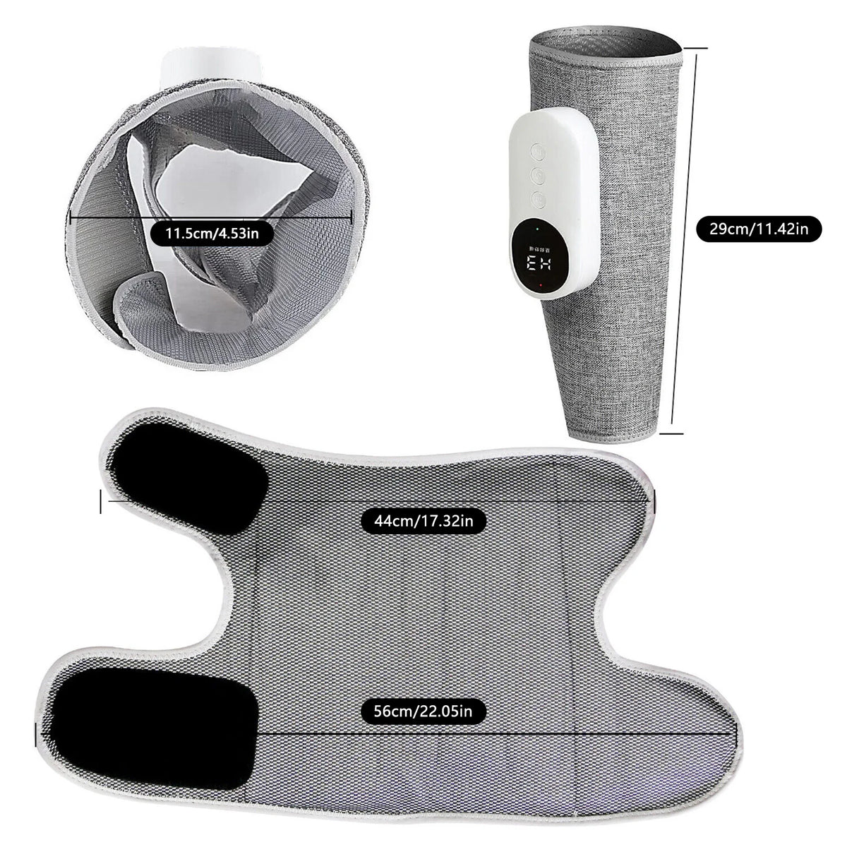 Wireless Air Compression Leg Massager With Smart Heating