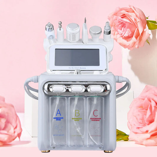 Amilibeauty 6 In 1 Aqua Peeling Bubble Oxygen Facial Cleanser