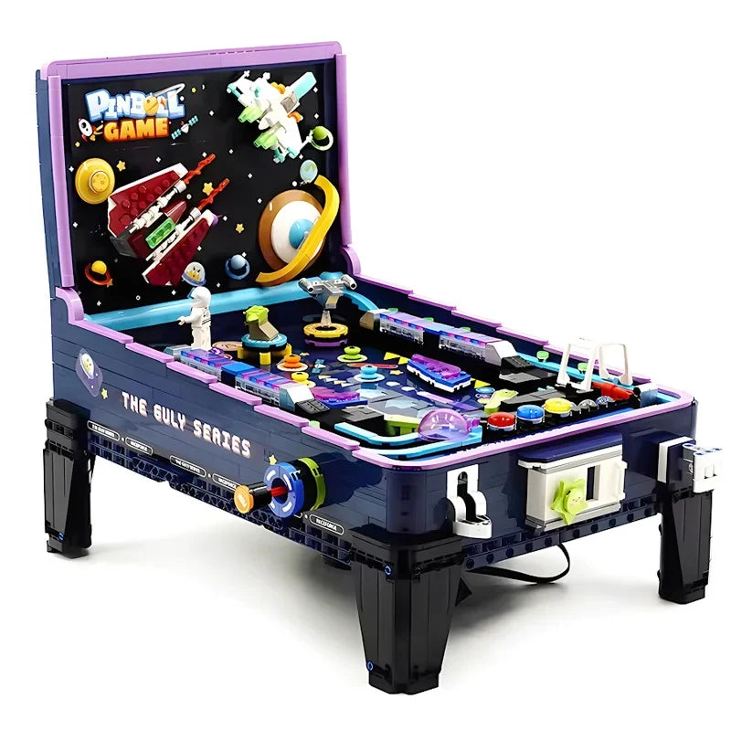 Creative Pinball Table Construction Toy Educational Brick Building Set