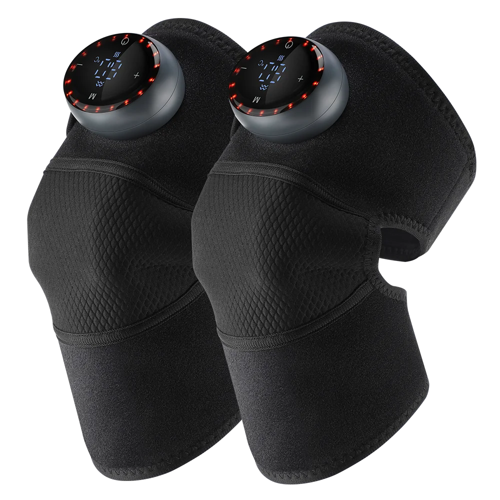 Hailicare Graphene Heated Knee Brace With Adjustable Massage