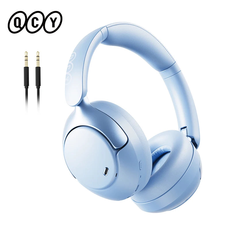 QCY H3 Pro Adaptive Active Noise Cancelling Wireless Headphones