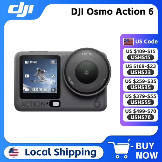 DJI Osmo Action 6 Advanced Digital Video Camera System