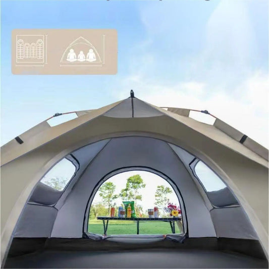 Pakicetus Automatic Outdoor Camping Tent With Double Doors