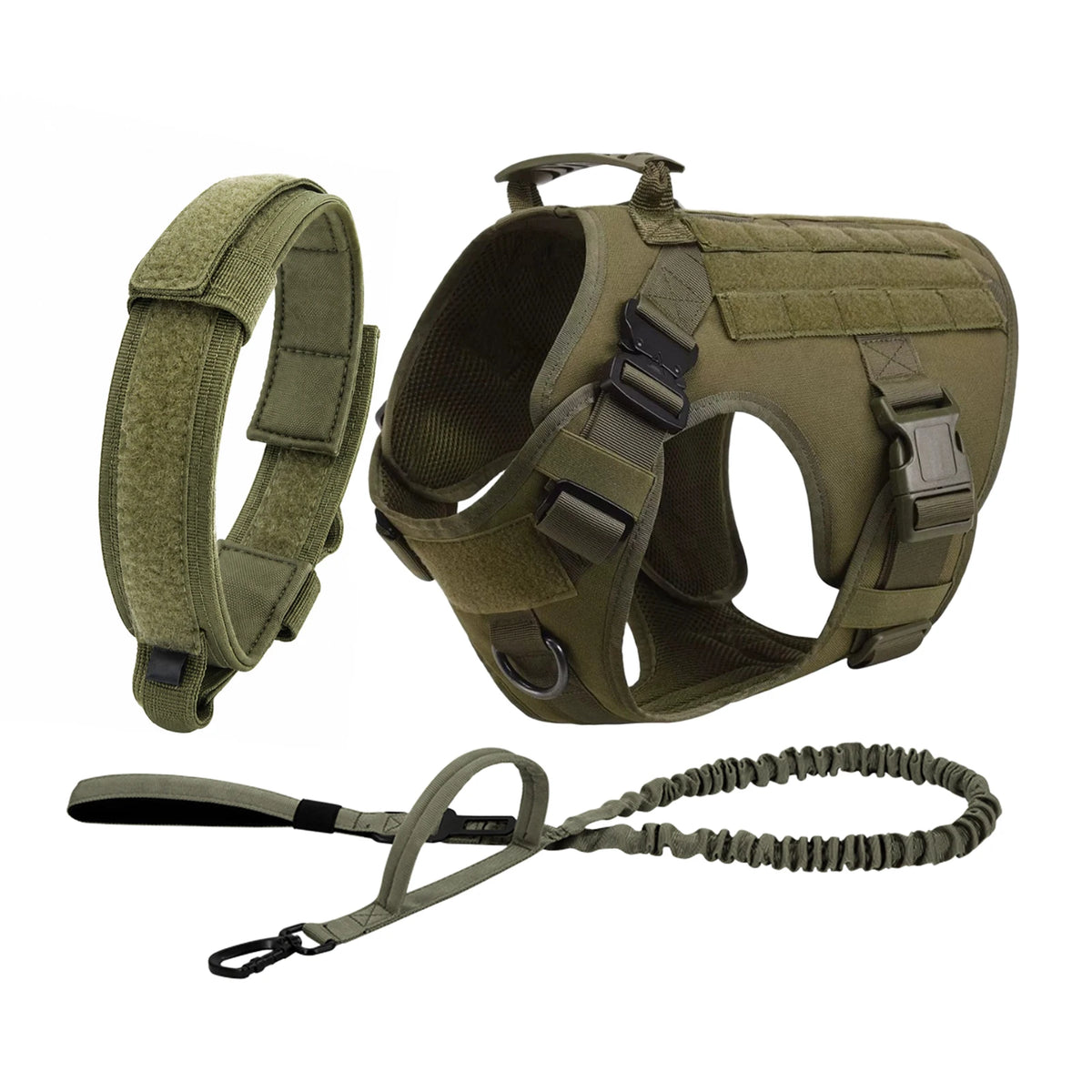 Petravel Premium Tactical Padded Utility Dog Harness Vest