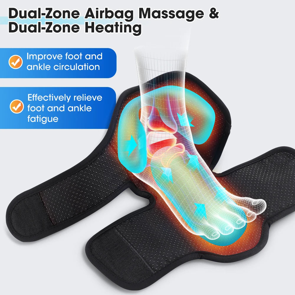 Moajaza Wireless Air Pressure Foot Massager With Electric Heating