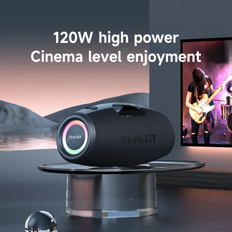ZEALOT S78 120W Bluetooth Speaker With Powerful Bass